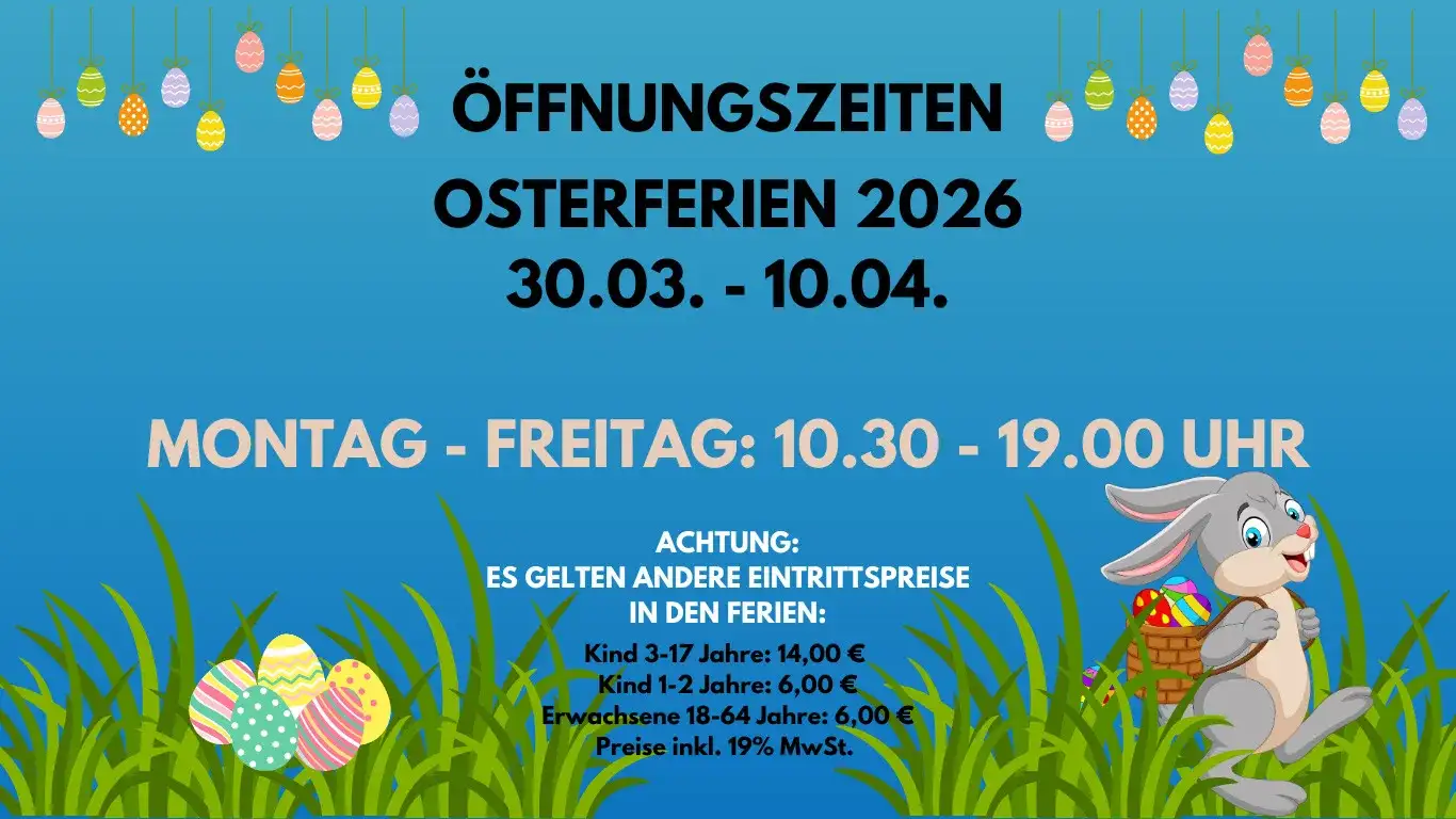 Öffnungszeiten Osterferien